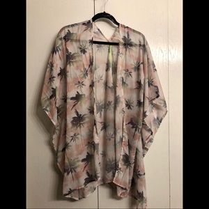 Palm Tree Beach Coverup